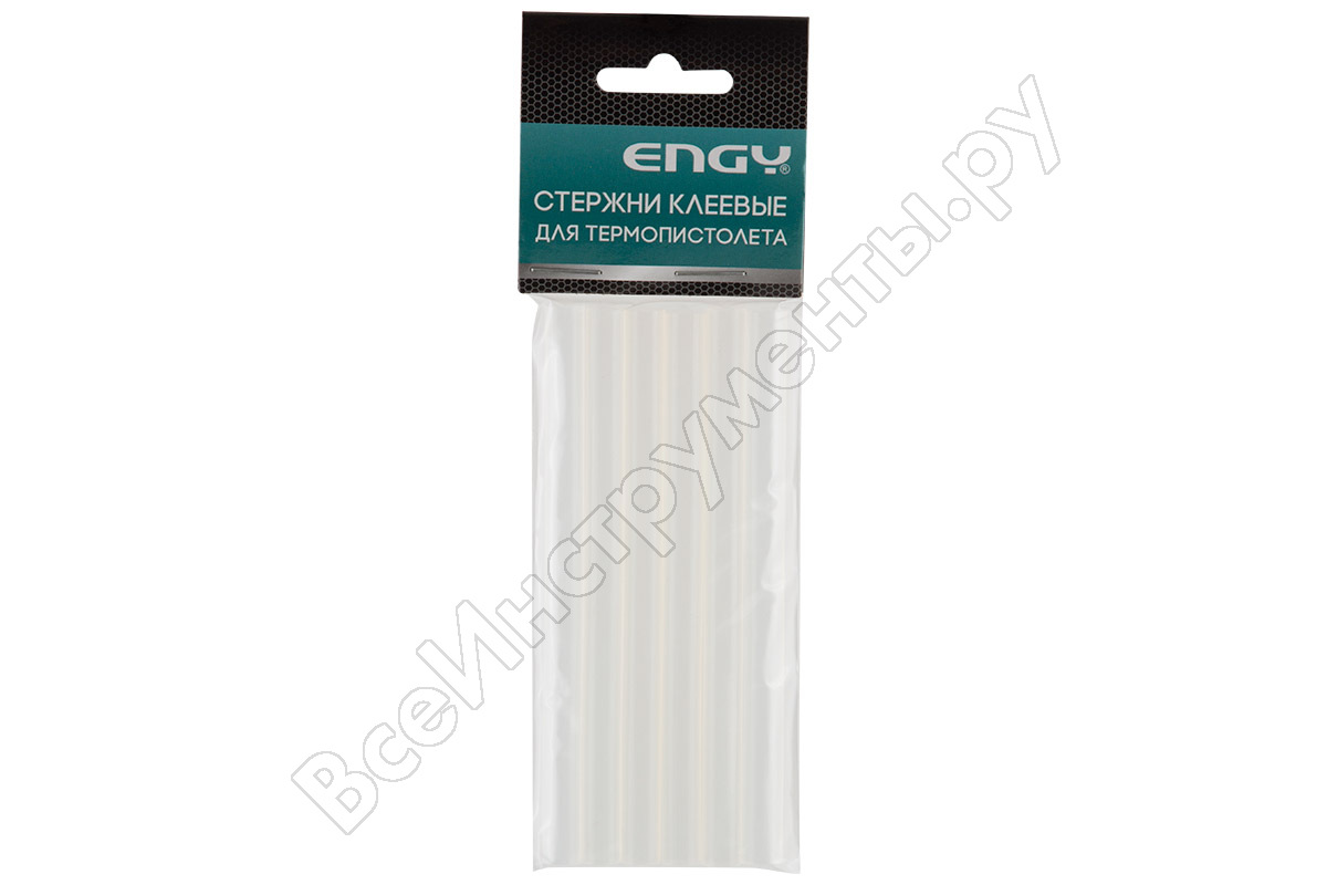 

Клеевые стержни Engy 357127 7 мм x 10 см, прозрачный, 6 шт., блистер (16307715)