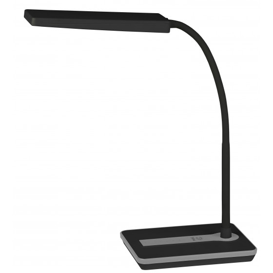 

Светильник настольный ЭРА NLED-446-9W-BK, светодиоды, 9 Вт, 3000K, Сенсорное переключение. Четырехступенчатый диммер для регулировки яркости., черный (Б0017431), NLED-446-9W-BK