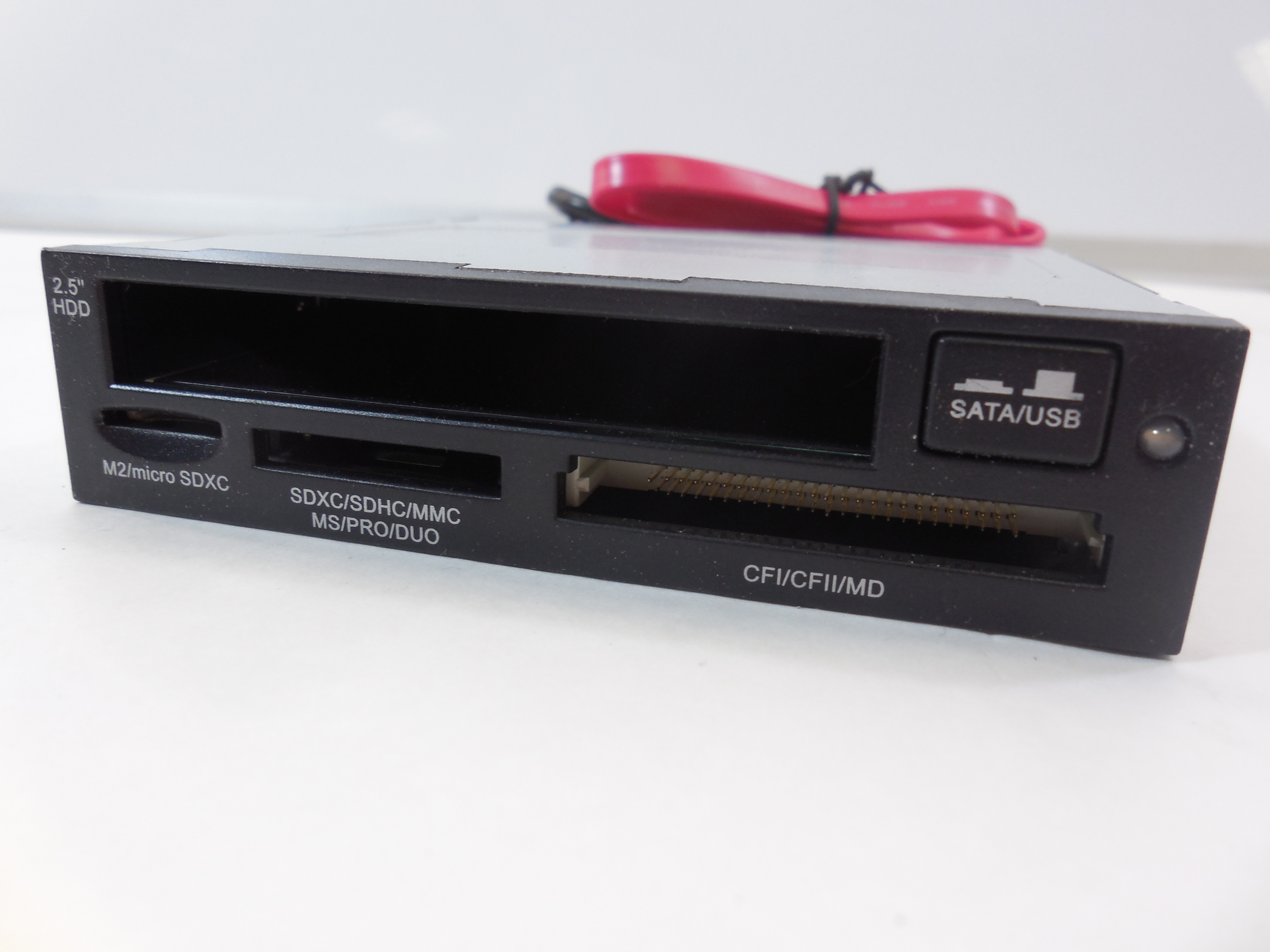 Картридер Match Tech внутренний, мультиформатный, USB 2.0, черный (CX800)