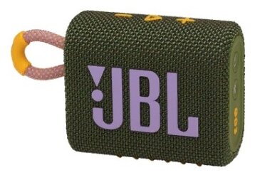 

Портативная акустика JBL GO 3, 4.2 Вт, Bluetooth, зеленый (JBLGO3GRN), GO 3