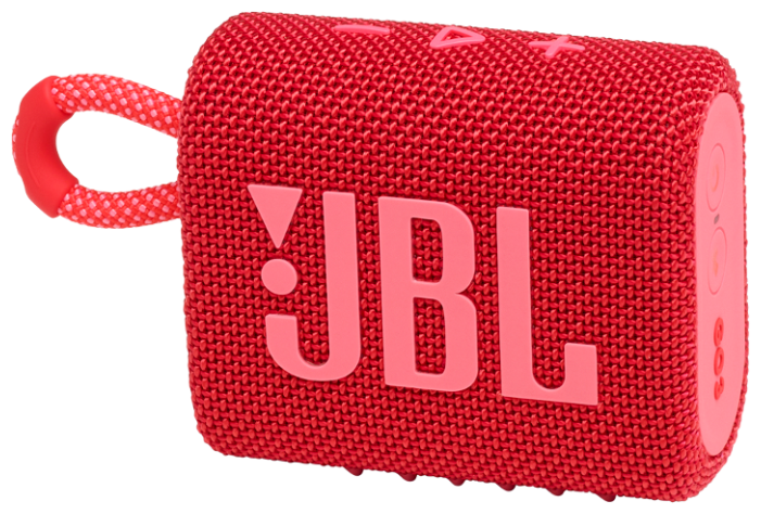 

Портативная акустика JBL GO 3, 4.2 Вт, Bluetooth, красный (JBLGO3RED), GO 3