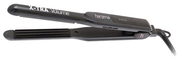 

Щипцы Harizma X-TRA Volume h10347GP, 220°C, 20Вт, гальваническое покрытие, 5 режимов, 3м, Мелкое гофре, индикация включения/температуры, вращение шнура, автоматическое отключение, термоизолированный наконечник, черный (H10347GP), h10347GP