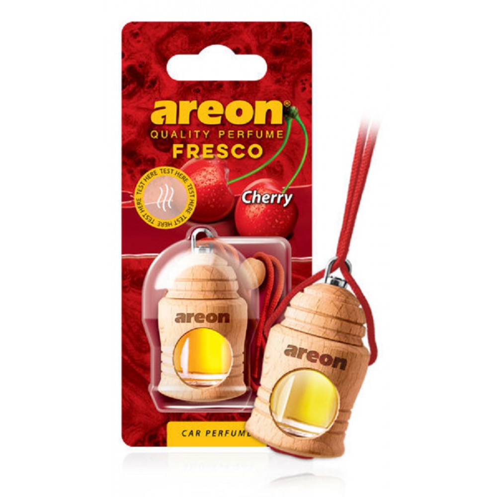 

Ароматизатор автомобильный подвесной AREON FRESCO, жидкий, Вишня 4мл (704-051-339), -