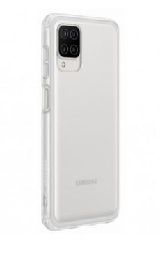 

Чехол-накладка Samsung Soft Clear Cover для смартфона Samsung Galaxy A12, прозрачный (EF-QA125TTEGRU)