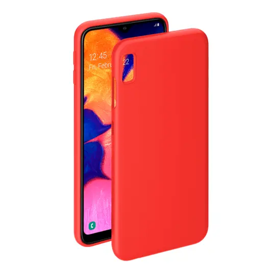 

Чехол-накладка Deppa Gel Color для смартфона Samsung Galaxy A10 (2019), силикон, красный (30979)