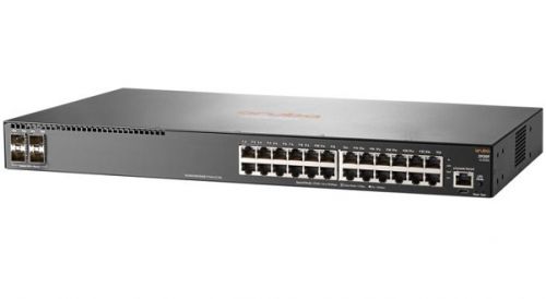 

Коммутатор HPE Aruba 2930F, управляемый, кол-во портов: 24x1 Гбит/с, кол-во SFP/uplink: SFP+ 4x10 Гбит/с, установка в стойку (JL253A), Aruba 2930F