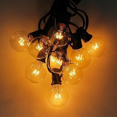 

Гирлянда Kurato светодиодная, 7.5 м, желтый (BVD-RETRO-G40-25-7.5m-WW)