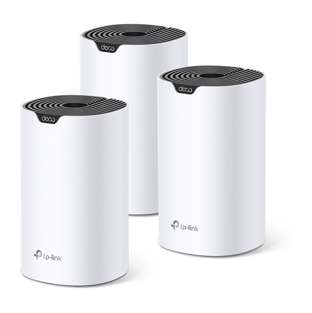 

Mesh система TP-LINK Deco S4, 802.11a/b/g/n/ac, 2.4/5ГГц, до 1167 Мбит/с, LAN 1x1Гбит/с, WAN 1x1 Гбит/с, внутренних антенн: 2, комплект 3 (DECO S4(3-PACK)), Deco S4