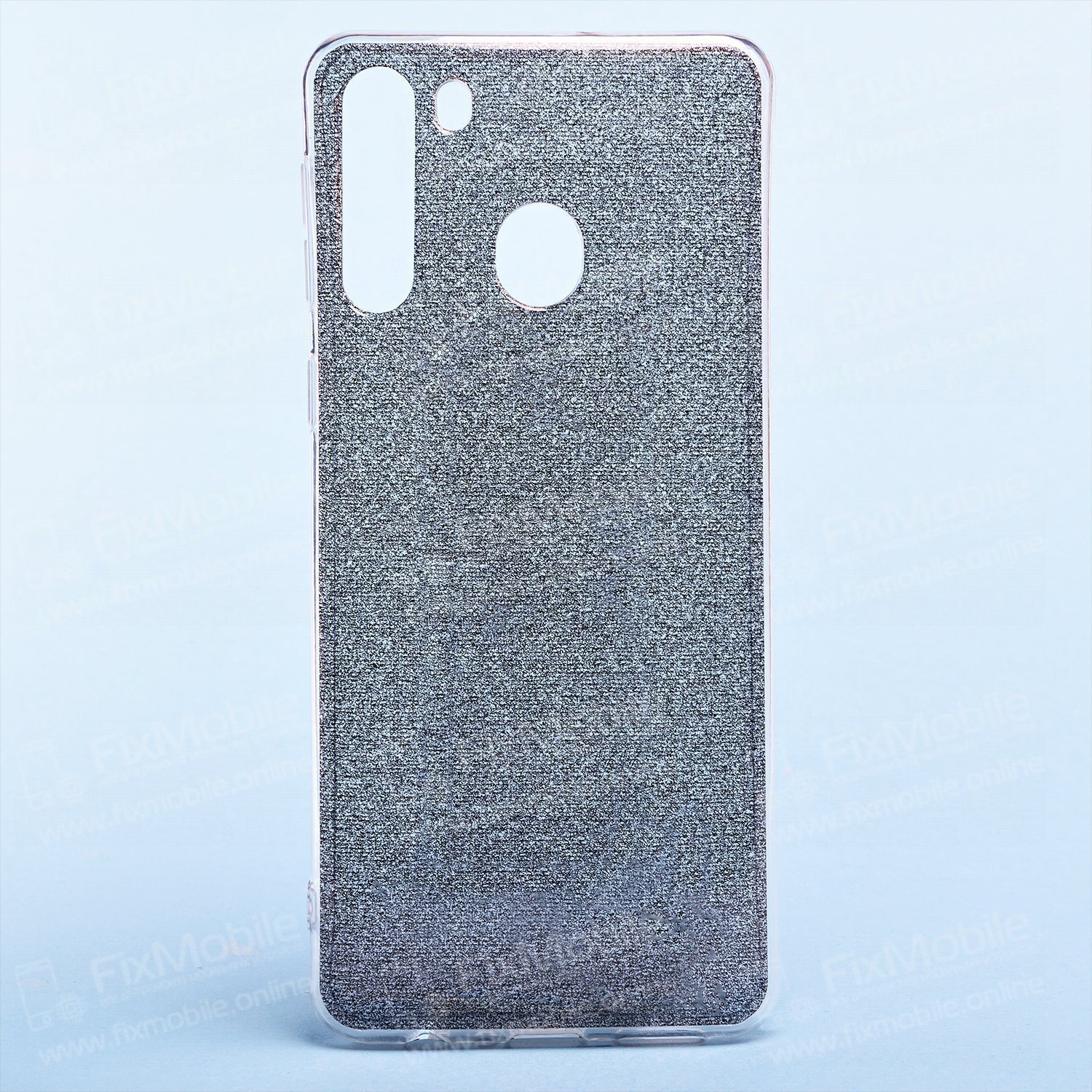 

Чехол-накладка Glamour Силиконовый для смартфона Samsung Galaxy A21, силикон, черный (119192)