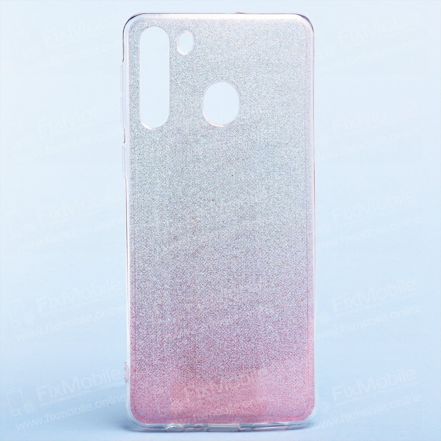 

Чехол-книжка Glamour Силиконовый для смартфона Samsung Galaxy A21, силикон, розовый (119194)