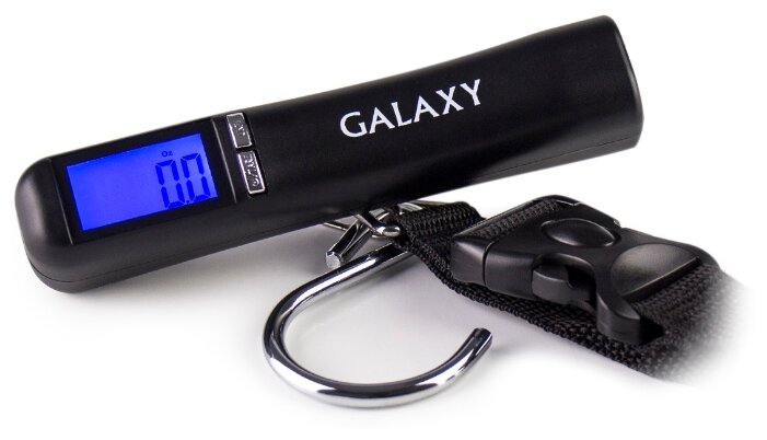 Кухонные весы электронные Galaxy GL2830 40кг, 2 ААА, черный (GL2830)