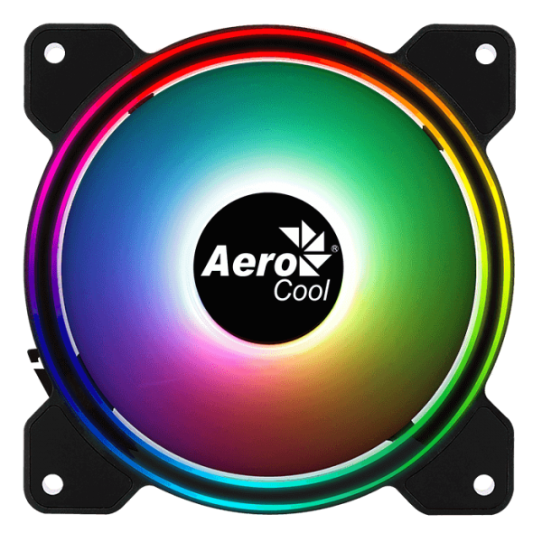 

Вентилятор AeroCool Saturn 12F ARGB, 120 мм, 1000rpm, 19.6 дБ, 6-pin, 1шт, ARGB, Saturn 12F ARGB