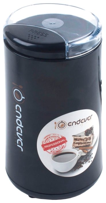 

Кофемолка ENDEVER COSTA-1054, ротационный нож, 100г, 250Вт, черный, COSTA-1054