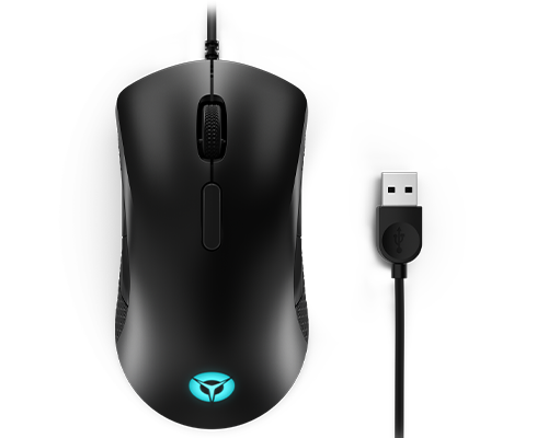 Мышь Lenovo GY50X79384, USB, черный