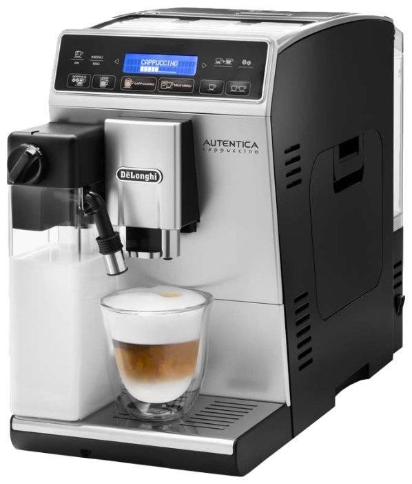 

Кофемашина автоматическая De'Longhi ETAM, зерновой / молотый, 1.4л, дисплей, 1450Вт, Серебристый/черный, ETAM