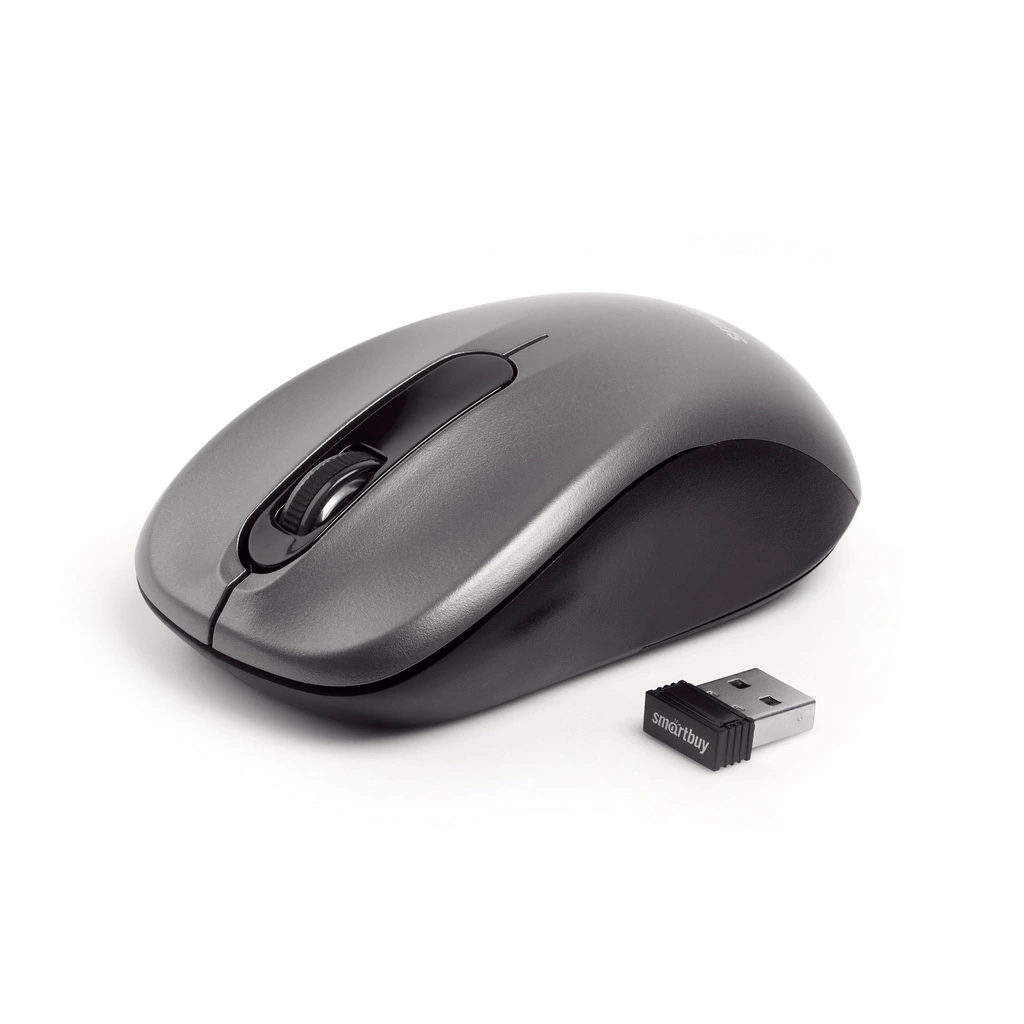 

Мышь беспроводная SmartBuy ONE 378, 1600dpi, оптическая светодиодная, USB, серый (SBM-378AG-G), ONE 378