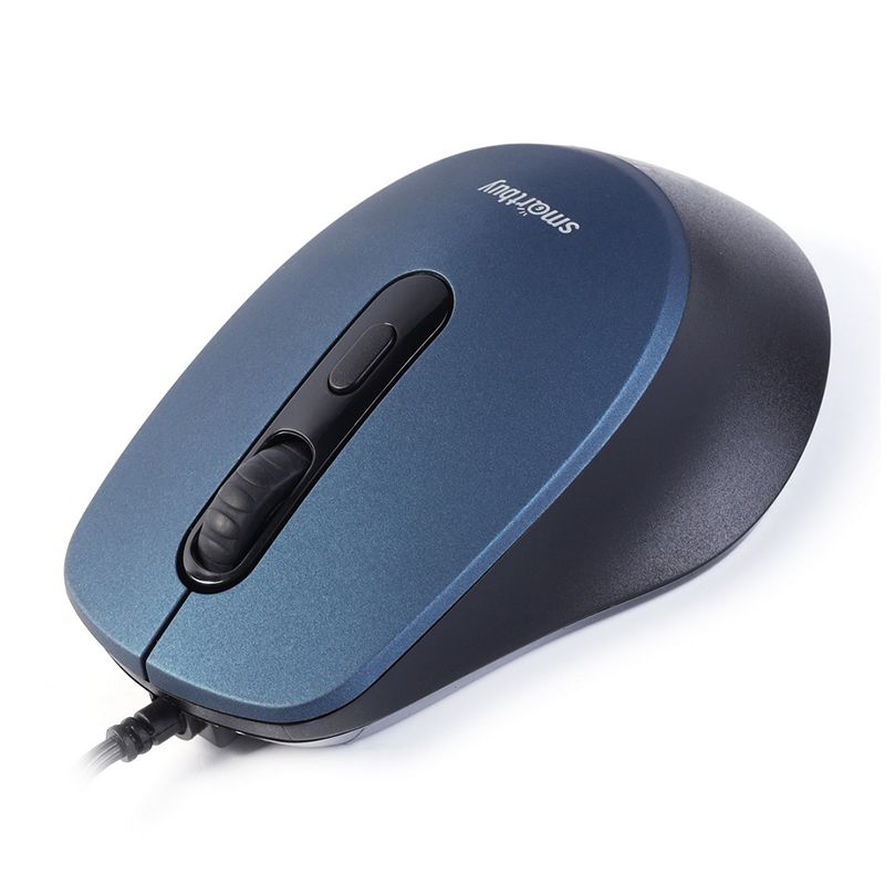 

Мышь проводная SmartBuy ONE 265-B, 2400dpi, оптическая светодиодная, USB, синий (SBM-265-B), ONE 265-B
