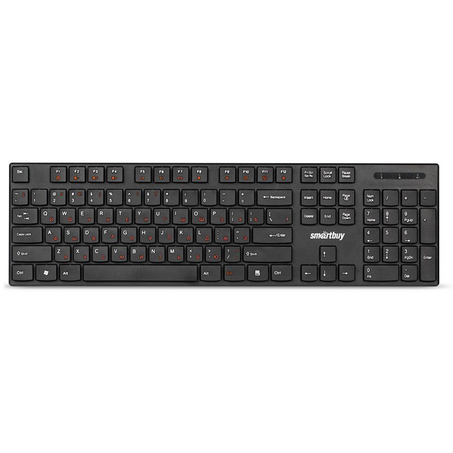 Клавиатура SmartBuy ONE 238, USB, черный
