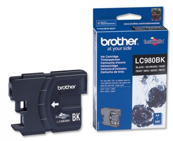 

Картридж струйный Brother LC-980BK, черный, оригинальный, ресурс 300 страниц, для DCP-145C, DCP-163C, DCP-165C, DCP-167C, DCP-195C, DCP-197C, DCP-365CN, DCP-375CW, DCP-377CW, MFC-250C, MFC-255CW, MFC-257CW, MFC-290C, MFC-295CN, MFC-297C, LC-980BK