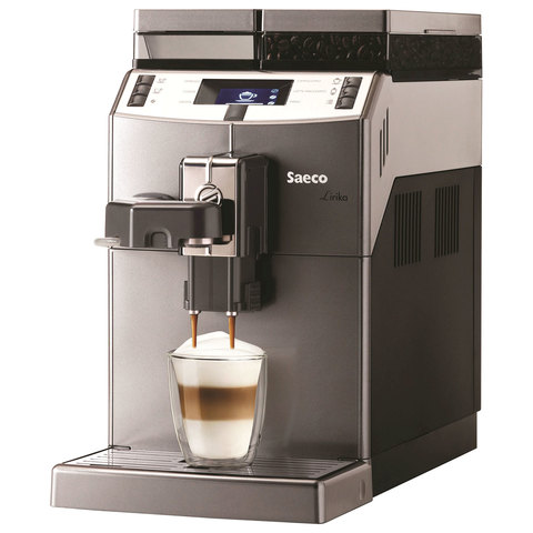 

Кофемашина автоматическая Saeco Lirika One Touch Cappuccino, зерновой, 2.5 л, автоматический капучинатор, керамические жернова, дисплей, серебристый, 1.85 кВт (10004768), Lirika One Touch Cappuccino