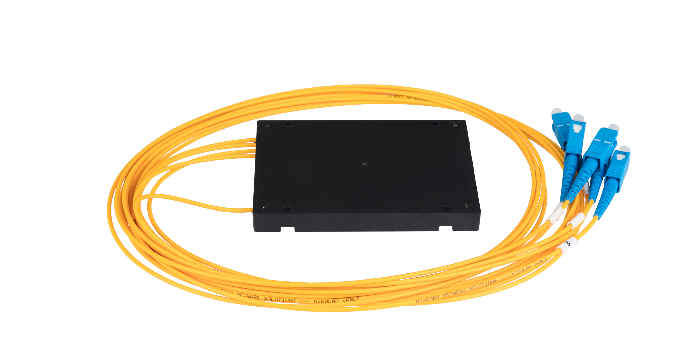 

Сплиттер планарный NIKOMAX NMF-SPP1X4A1-SCU-B, портов: 4, одномодовый 9/125мкм, стандарта G657.A1, SC/UPC, стандартный корпус, с равным коэффициентом деления, 2 мм, пластик, черный (NMF-SPP1X4A1-SCU-B), NMF-SPP1X4A1-SCU-B