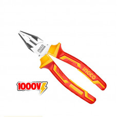 Пассатижи 200мм диэлектрические двухкомпонентные рукоятки Ingco INDUSTRIAL HICP28208 2640087123 660₽