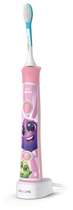 

Электрическая зубная щетка Philips Sonicare For Kids HX6352/42, Белый;розовый;черный, Sonicare