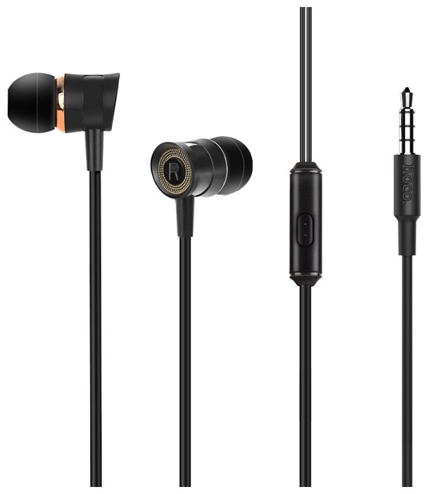

Проводная гарнитура Hoco M37, Jack 3.5mm, черный (58750), M37