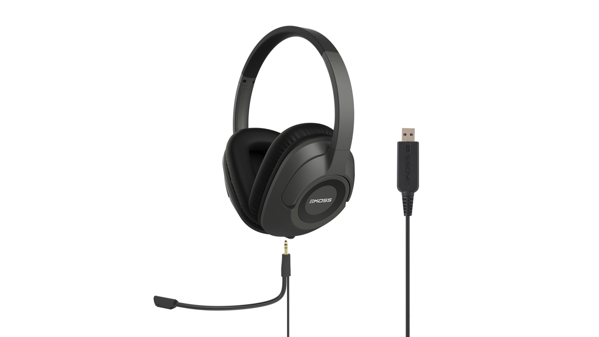 

Проводная гарнитура KOSS SB42-USB , USB, черный, SB42-USB