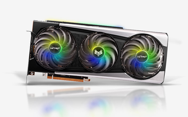 

Видеокарта Sapphire AMD Radeon RX 6800 XT NITRO+ SE, 16Gb DDR6, 256 бит, PCI-E, HDMI, 2DP, USB Type-C, Retail (11304-01-20G), NITRO+ SE
