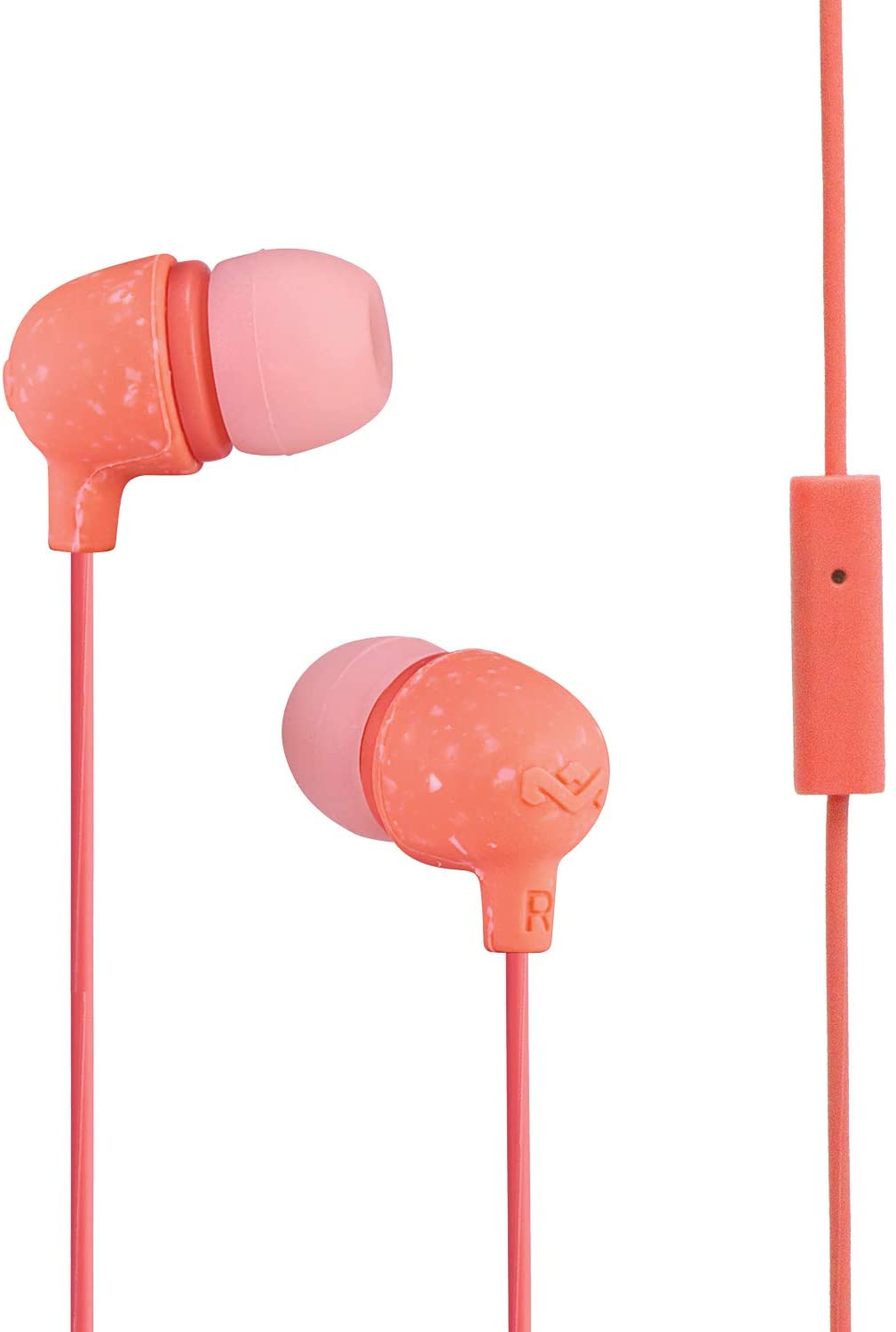 

Проводные наушники Marley Little Bird Peach , jack 3.5 mm, оранжевый (EM-JE061-PH), Little Bird Peach