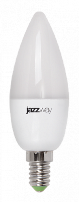 Лампа светодиодная E14 свеча/C37, 7 Вт, Jazzway