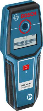 

Детектор Bosch Professional GMS100M, обнаружение: электропроводки, черных/цветных металлов (0601081100), GMS100M