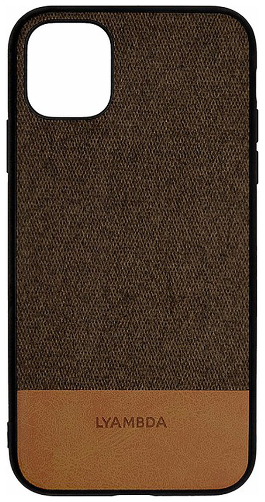

Чехол-накладка Lyambda Calypso LA03-1254-BR для смартфона Apple iPhone 12 mini, коричневый (LA03-1254-BR)