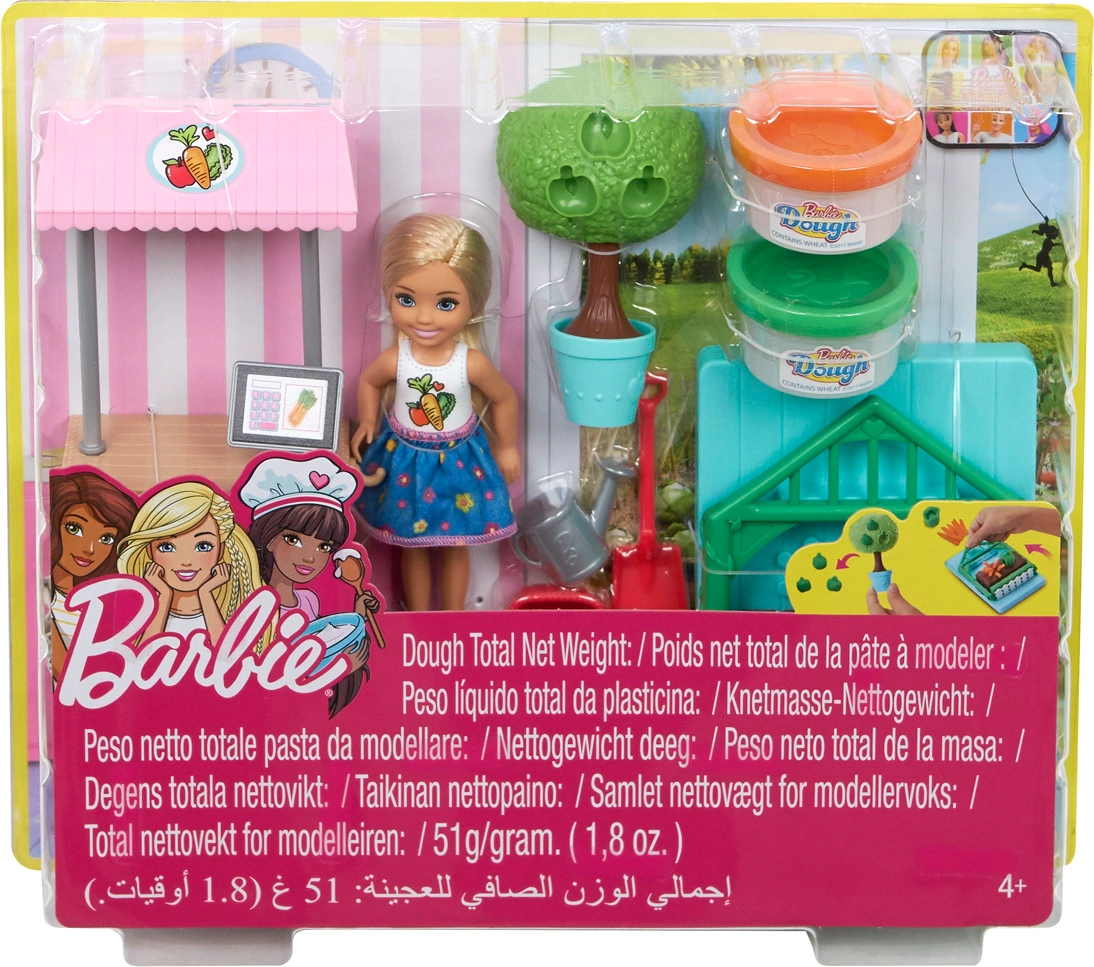 

Кукла Mattel Овощной сад Челси, 1 кукла и аксессуары (FRH75), Овощной сад Челси
