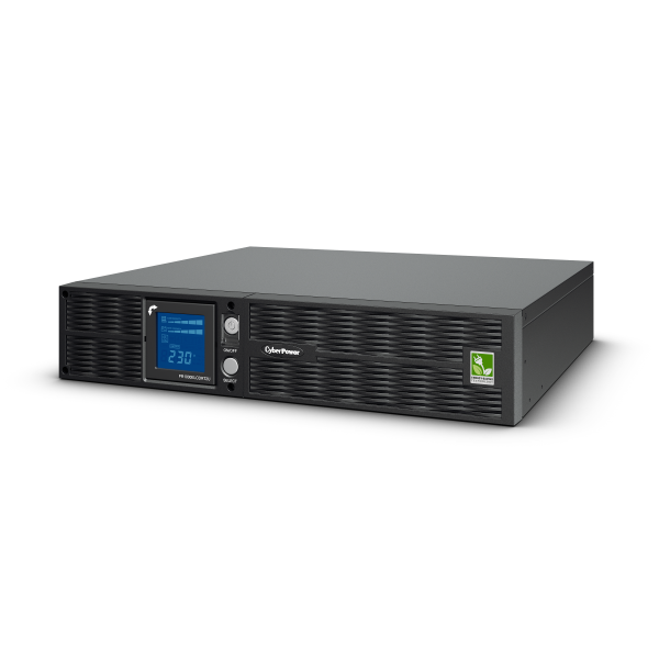 ИБП CyberPower PLT1000ELCDRT2U, 1000VA, 900W, IEC, розеток - 8, USB, черный