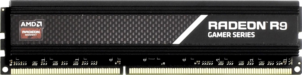 

Память DDR4 DIMM 8Gb, 3200MHz, CL16, 1.35 В, AMD, Radeon R9 Gamer Series, R9S48G3206U2S