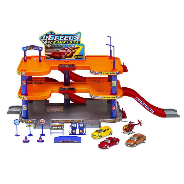 

Игровой набор Welly "Гараж, 3 уровня", разноцветный (96050), "Гараж, 3 уровня"