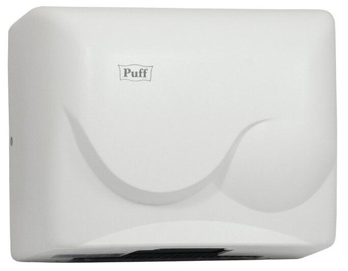 

Сушилка для рук Puff, 1.5 кВт, 16 м/с, белый