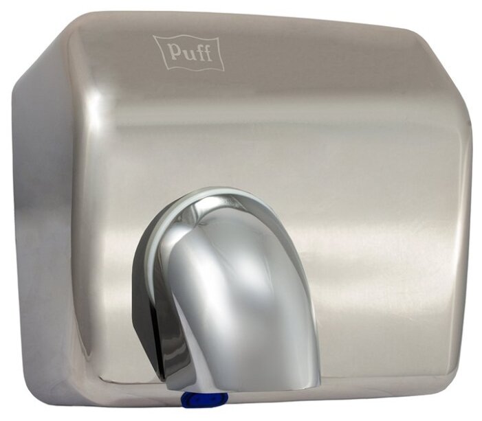 

Сушилка для рук Puff, 2.3 кВт, 30 м/с, автовключение, антивандальная, хром