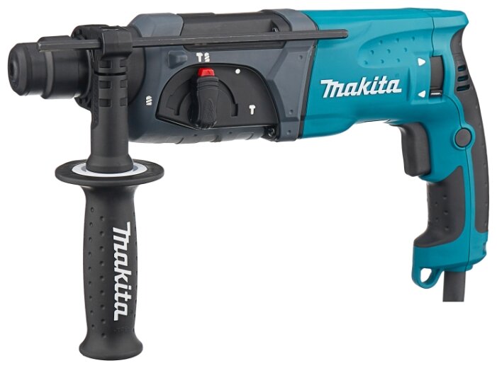 Перфоратор Makita HR2470X19, сетевой, SDS-Plus, 780Вт, 2.7 Дж, 1100 об/мин, 4500 уд/мин, кейс, 2.7кг