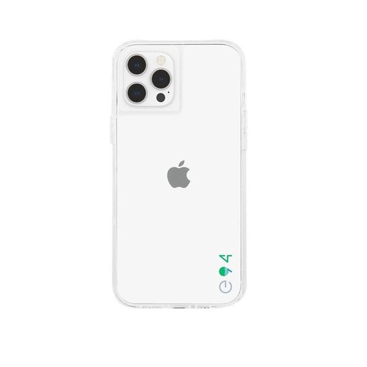 Чехол-накладка Case-Mate ECO 94 CM043736 для смартфона Apple iPhone 12/12 Pro, поликарбонат, прозрачный (CM043736)
