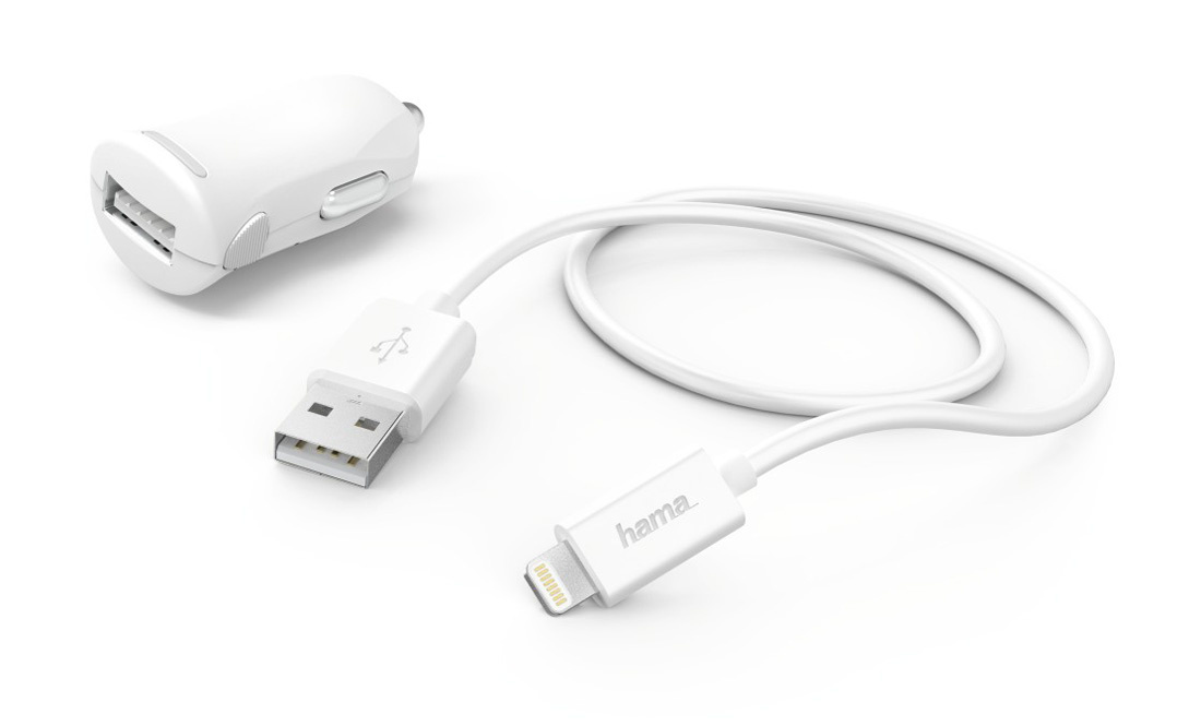 Автомобильное зарядное устройство Hama H-183266, USB