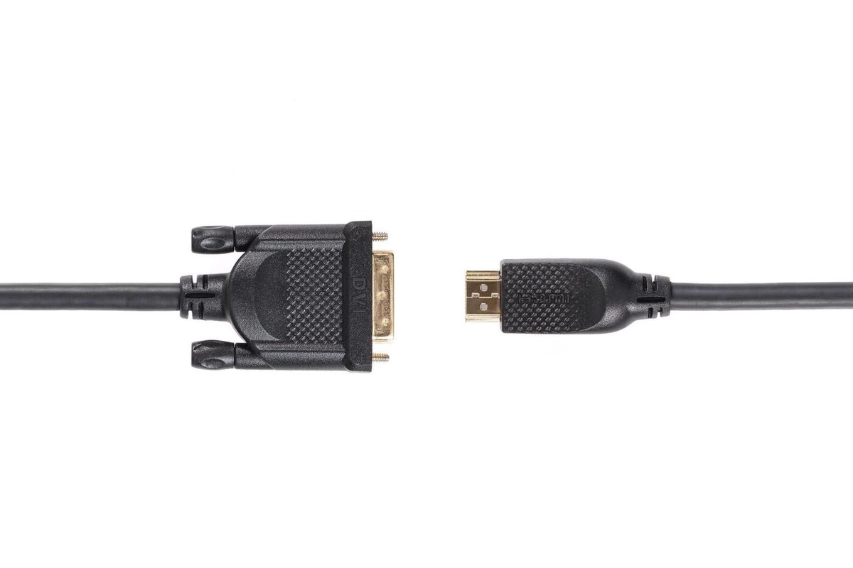 

Кабель HDMI(19M)-DVI-D(M), ферритовый фильтр, 1.8 м, черный VCOM (CG484GD-1.8M)