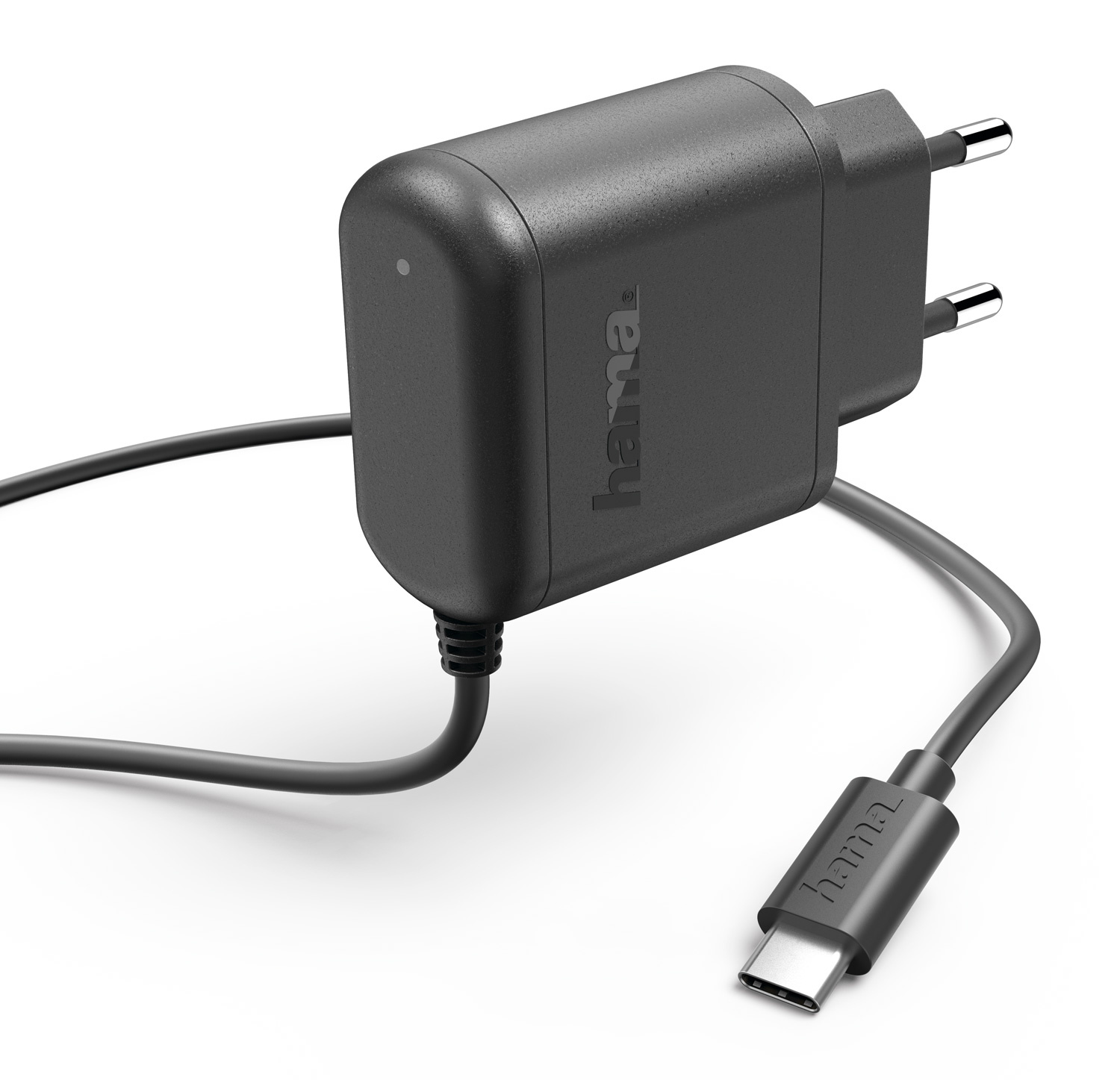 

Сетевое зарядное устройство Hama H-173617 15W, USB type-C, 3A, черный (00173617), H-173617