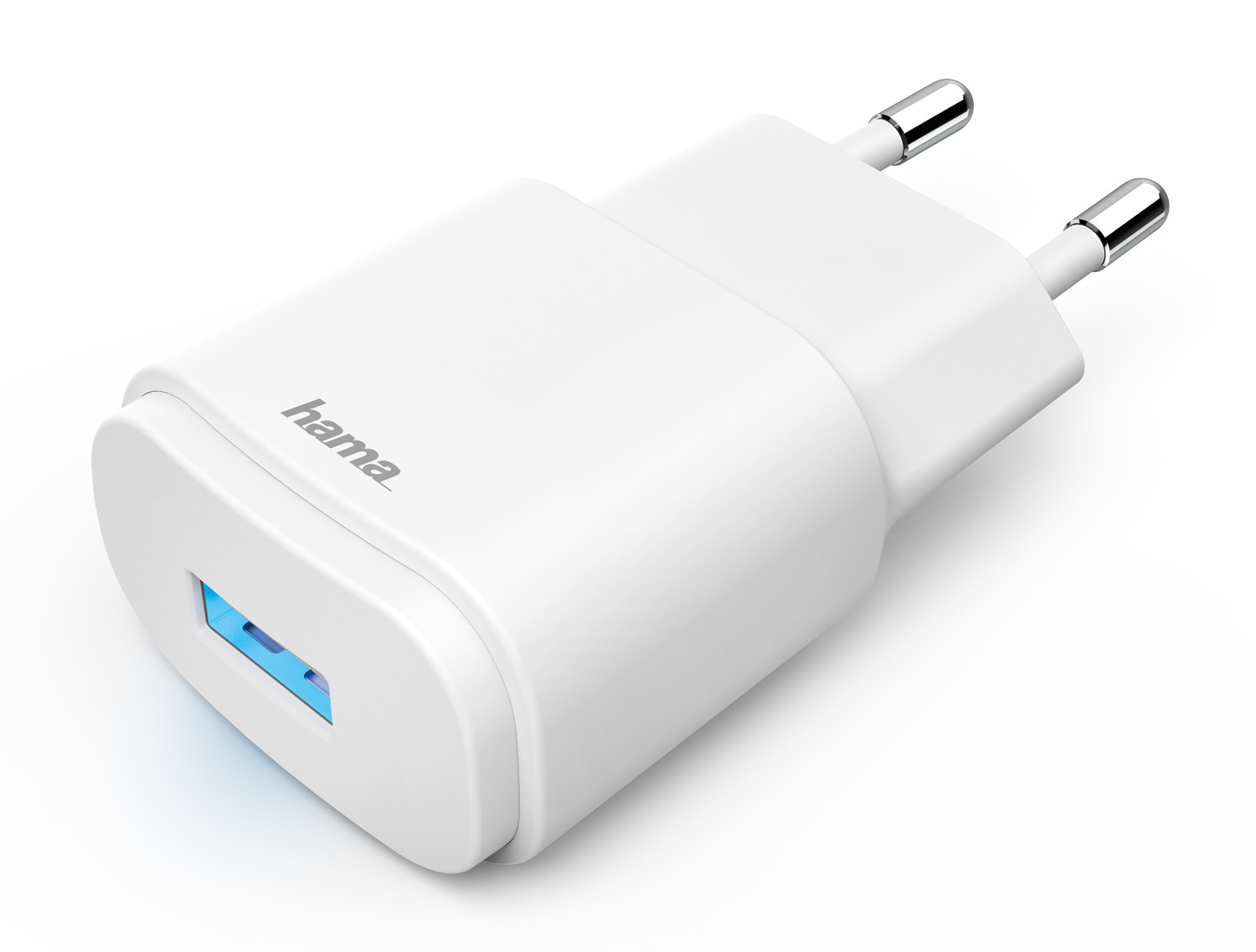 

Сетевое зарядное устройство Hama H-183262 6W, 1USB, USB, 1.2A, белый (00183262), H-183262