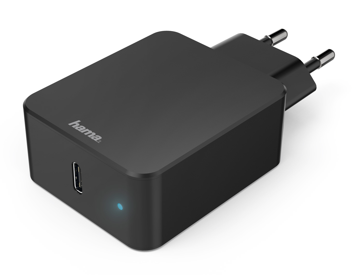 

Сетевое зарядное устройство Hama H-183284 18W, USB type-C, Quick Charge, PD, 3A, черный (00183284), H-183284