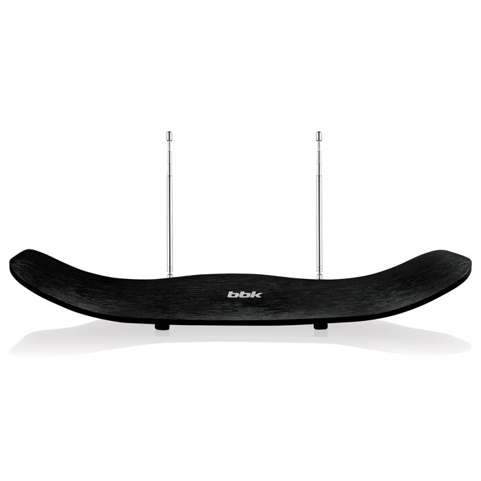 

Антенна BBK DA23C, комнатная активная, VHF/UHF/FM, DVB-T2, 30 дБА, 75 Ом, питание от сети, DA23C