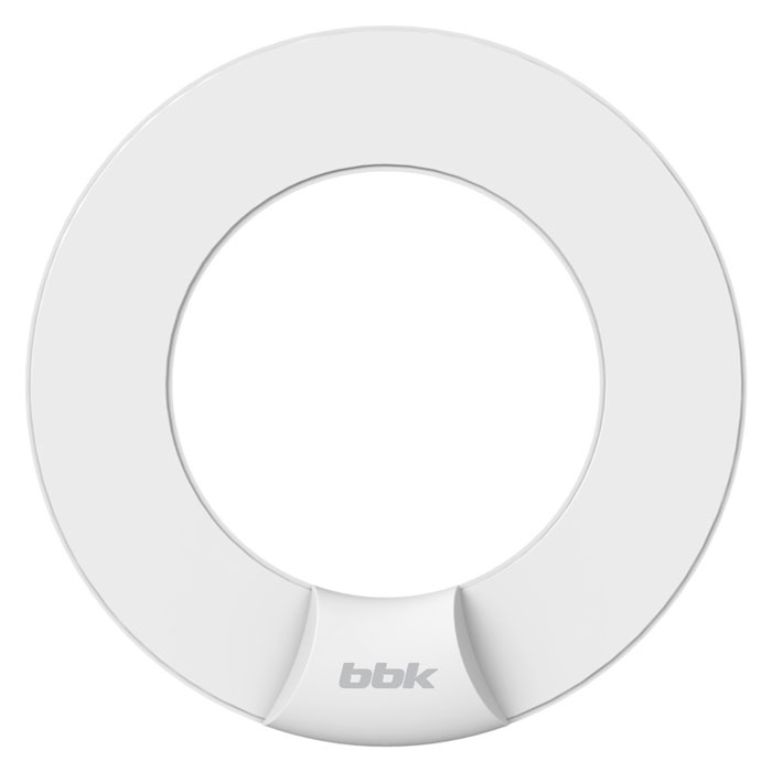 Антенна BBK DA24, комнатная активная, VHF/UHF/FM, DVB-T2, 30 дБА, 75 Ом, питание от сети