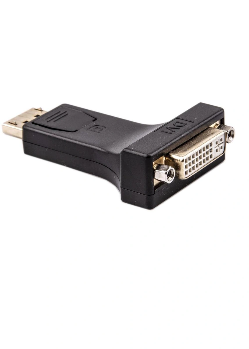 

Переходник (адаптер) DisplayPort(20M)-DVI-I (24+5) 4K, 5 см, черный VCOM (CA332)